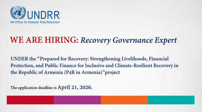 ՄԱԿ-Ի ԱՂԵՏՆԵՐԻ ՌԻՍԿԻ ՆՎԱԶԵՑՄԱՆ ԳՐԱՍԵՆՅԱԿԸ ՓՆՏՐՈՒՄ Է ՀԵՏԱՂԵՏԱՅԻՆ ՎԵՐԱԿԱՆԳՆՄԱՆ ՓՈՐՁԱԳԵՏ